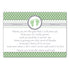 30 thank you cards baby shower green gender neutral footprints + envelopes