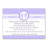 30 thank you cards girl baby shower lavender + envelopes
