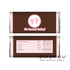 Sweet Baby Candy Label Pink Brown Printable