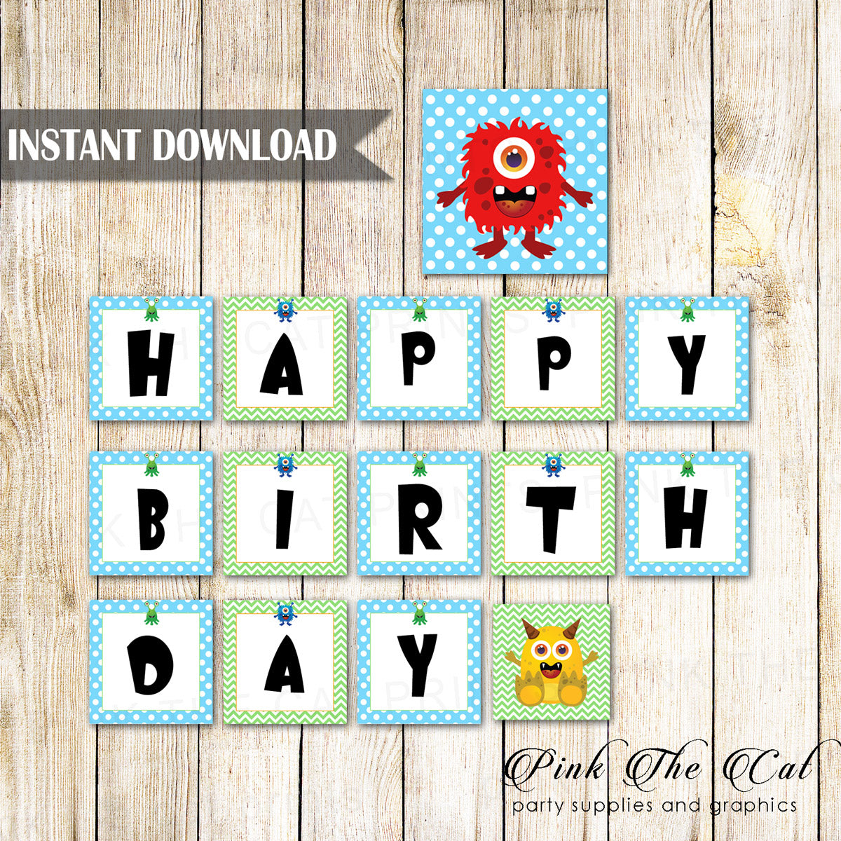 Knight Dragon Happy Birthday Banner Printable Kids Party