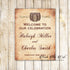 Wedding welcome sign poster wine barrel printable