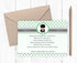 30 superhero thank you cards boy baby shower green black