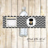 Bottle labels superhero bat birthday baby shower printable