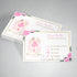 Ballerina business card tutu pink watercolor