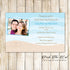 30 Invitations Beach Bridal Shower With Photo Personalized