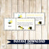 Diaper Raffle Bring A Book Card Bee Baby Shower Printable