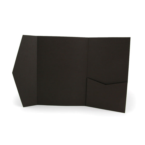 A7 Pocket envelope dark brown