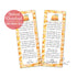 Pumpkin bookmarks orange