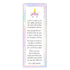 Unicorn head baby shower bookmarks printable