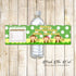 30 Monkey bottle label baby shower triplets