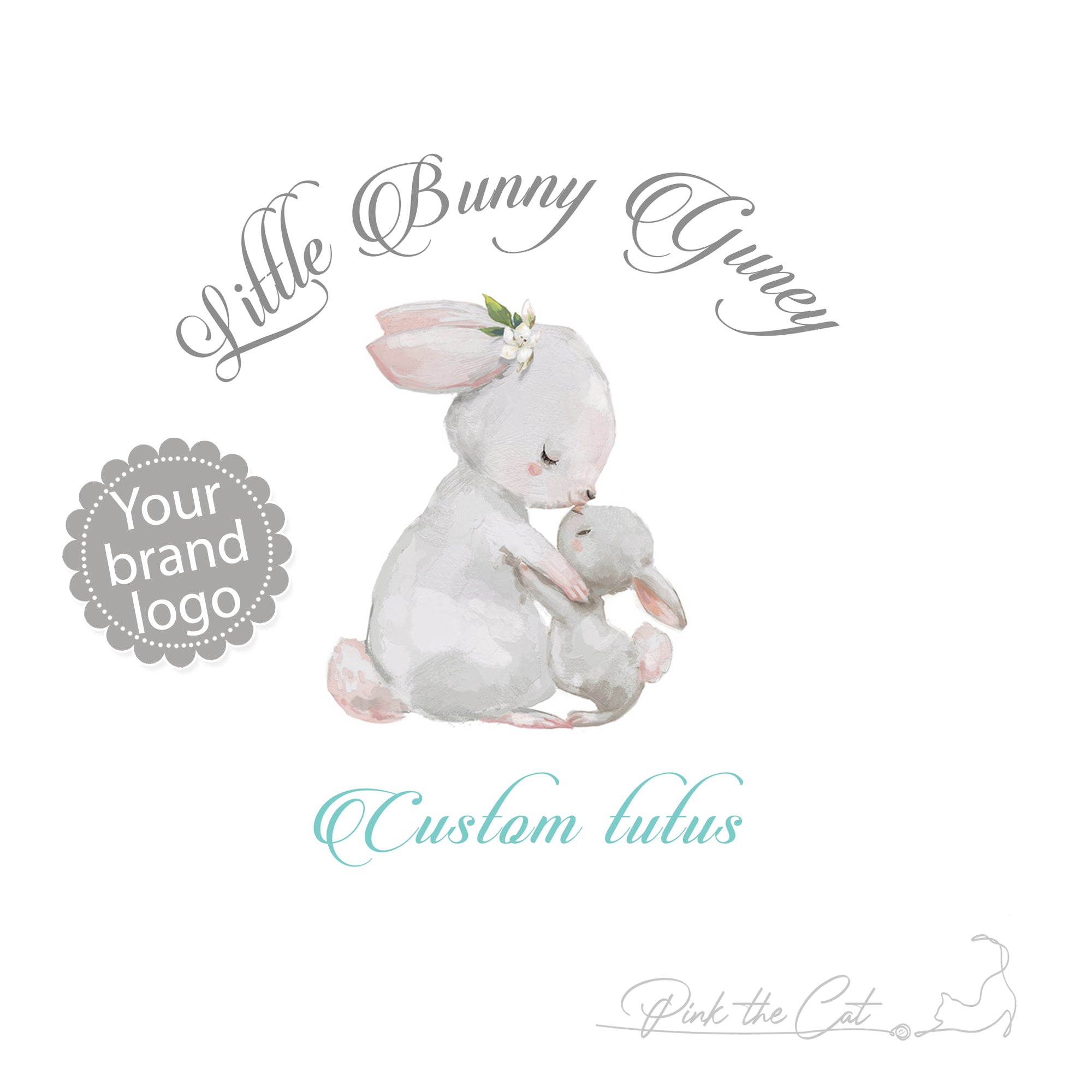 Premade bunny logo design