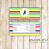 30 Candy Bar Wrappers Polo Birthday Baby Shower Yellow Blue