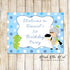 Knight Dragon Welcome Sign Birthday Baby Shower Printed