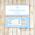 Blue Candy Bar Wrapper Boy Baptism Communion Printable