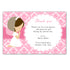 30 religious thank you cards girl praying pink