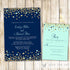 Wedding Invitations & RSVP Cards Confetti Blue Mint