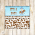 30 Candy bar wrappers cowboy blue brown