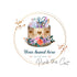 Sewing crafter designer logo tools in box