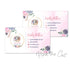 Crochet hook yarn in basket floral logo