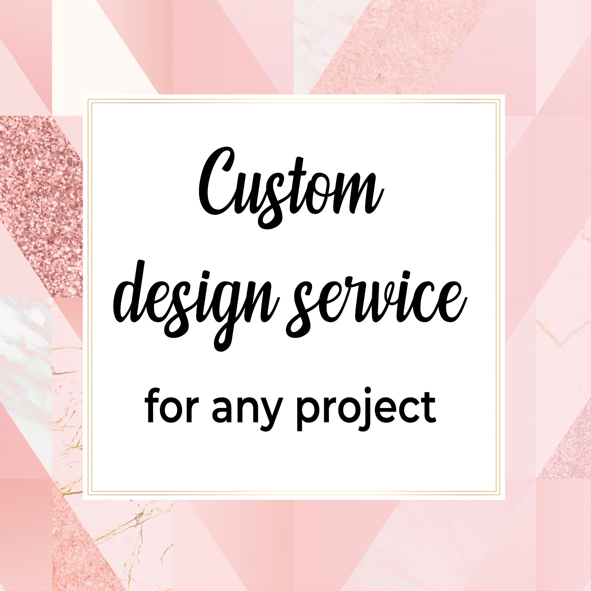 Custom graphic design service