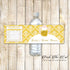 Gold Dress Damask Bridal Shower Bottle Label Printable