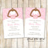 30 invitations bridal shower quinceanera pink african american