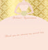 Printable candy bar quinceañera pink gold