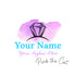 Premade logo diamond ring signature