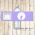 Bottle Labels Dragon Lavender Birthday Baby Shower Printable