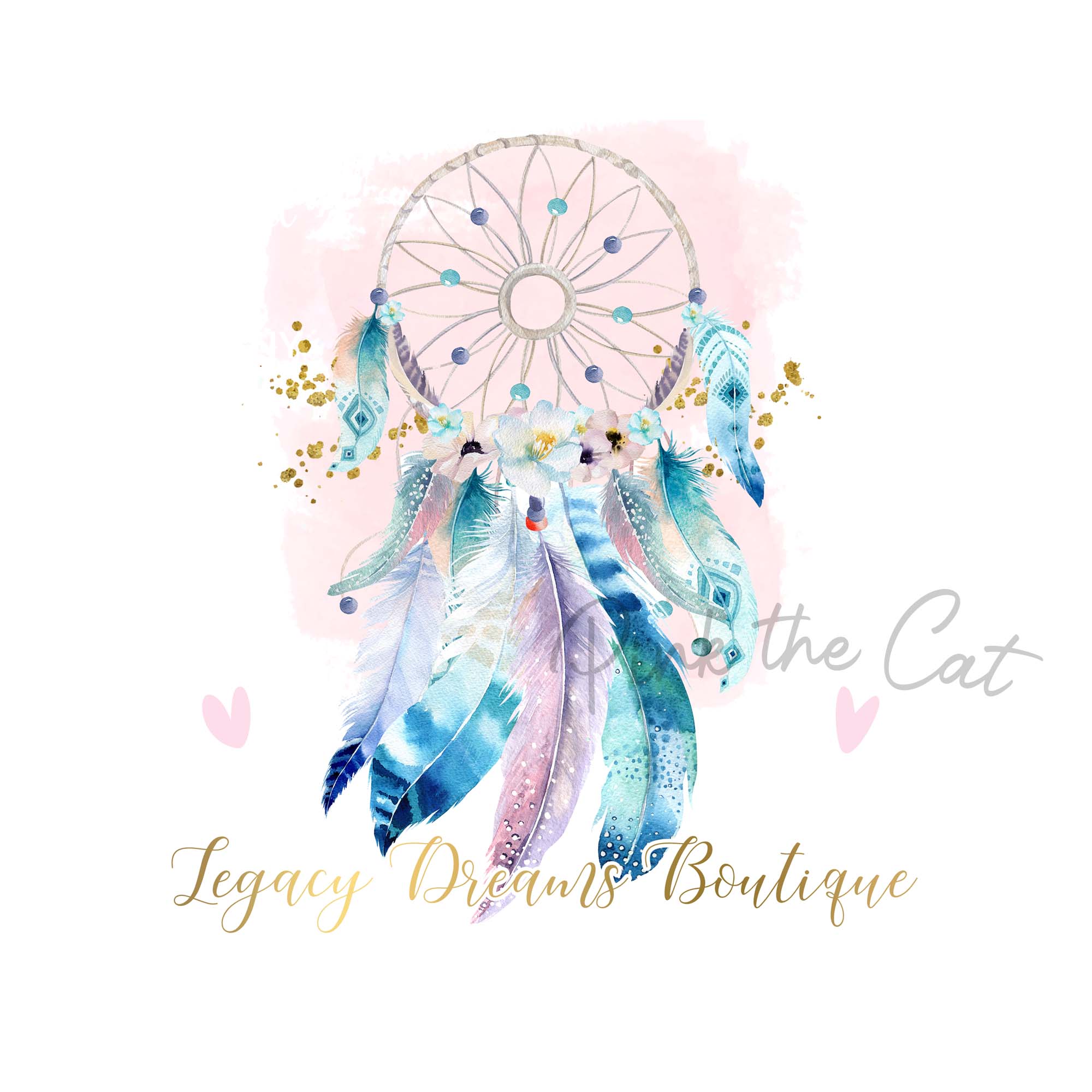 Dreamcatcher boho logo design