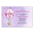 30 elephant hot air balloon invitations girl