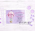 30 elephant hot air balloon invitations girl