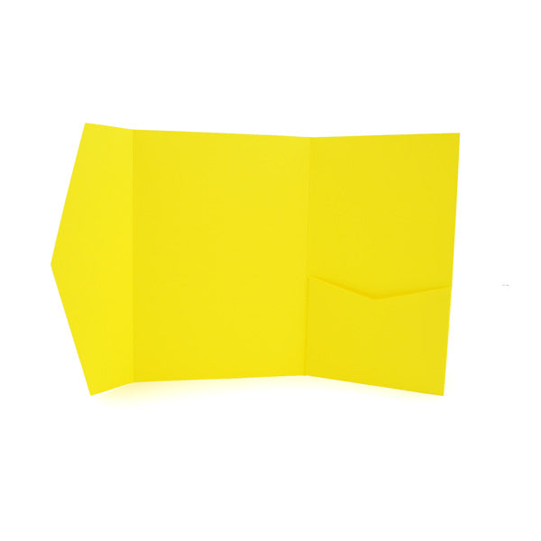 A7 Pocket envelope ice cream yellow