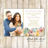 30 invitations fall wedding bridal shower floral with photo
