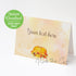 Fall thanksgiving food label place card