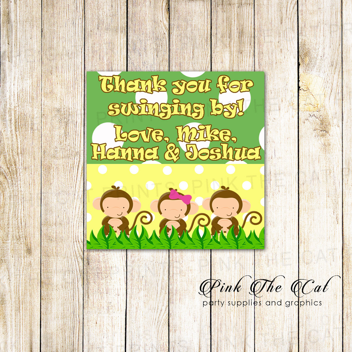 Monkey Labels Baby Monkey Mailing Labels Printable