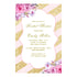 30 invitations wedding bridal shower glitter gold blush pink