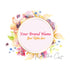 Premade floral fall logo design