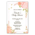 30 Blush pink floral invitations baby shower personalized