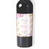 Wine champagne bottle label sticker wedding pink gold printable