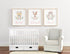 Forest animals wall print decoration