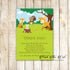 30 forest animals thank you cards birthday baby shower deer fox