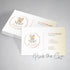 Premade fox business card