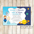30 Snow Princess Planets Invitation Kids Birthday
