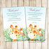 Giraffe Thank You Card Note Boy Birthday Baby Shower Printable