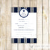 Baby Shower Games Wishes for Baby Bingo Forecast Card Sports Star Blue