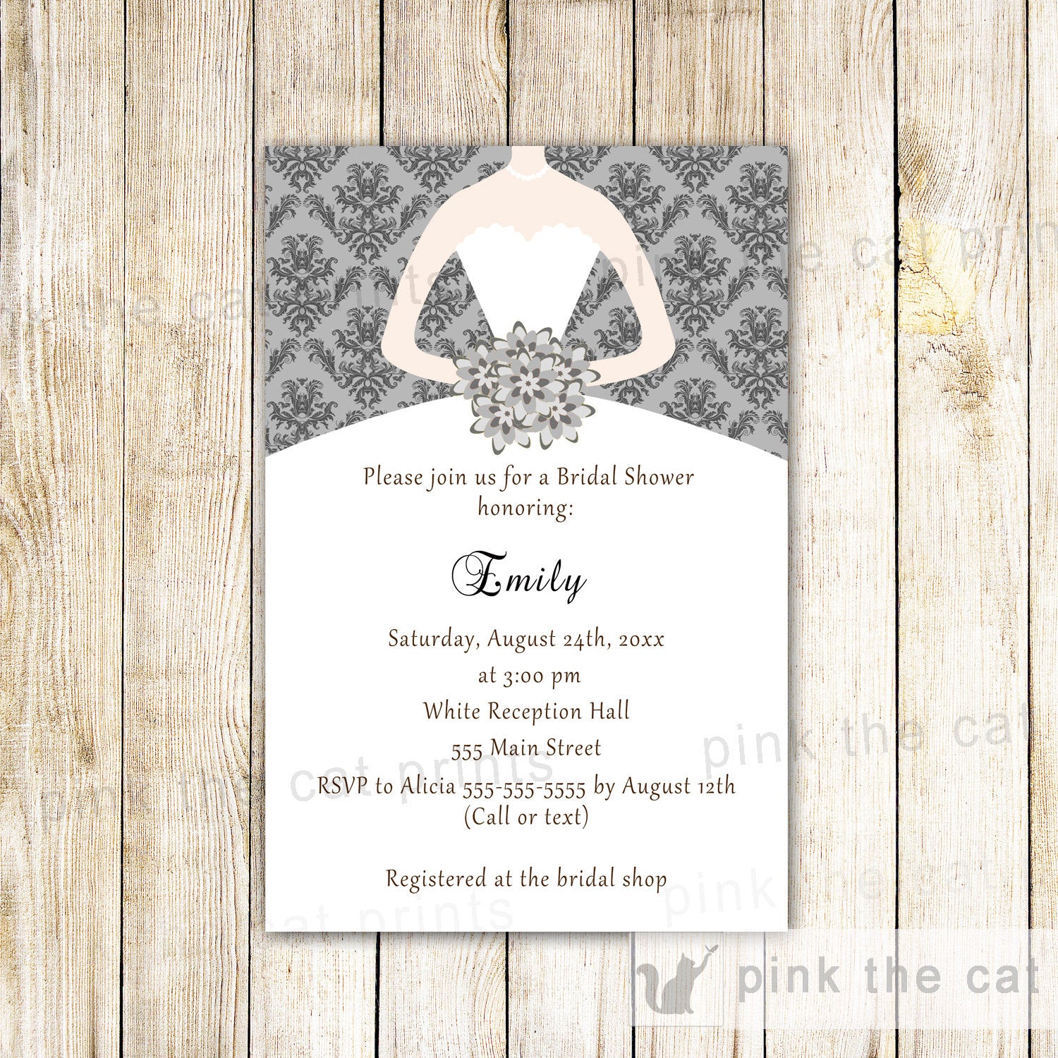 bridal shower invitation