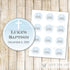 Sky Cross Gift Favor Labels or Thank You Tags - Boy Baptism Christening Communion Confirmation Dedication  Editable File INSTANT DOWNLOAD