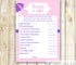 Baby Shower Games Pink Umbrella Wishes for Baby Price is Right Bingo & More