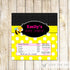 Bee Candy Bar Wrapper Label Birthday Baby Girl Shower